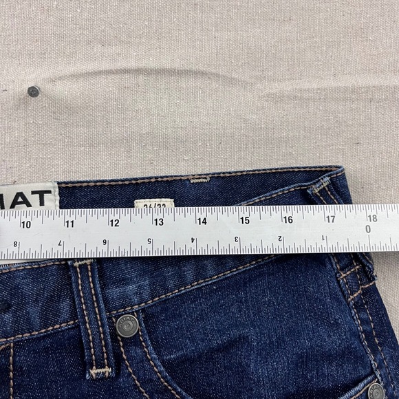 Ariat M5 Dennis Straight Leg Jeans Mens 36x32 Comet Dark Wash Denim - Picture 9 of 11